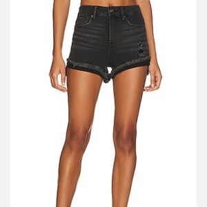 Good American Black Denim Jean Short Women’s 2 / 26